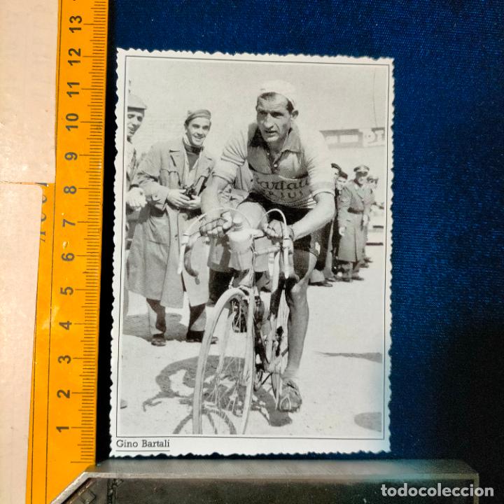 Coleccionismo deportivo: RECORTE TAMA&Ntilde;O MEDIA POSTAL CICLISMO CICLISTAS FAMOSOS : GINO BARTALI