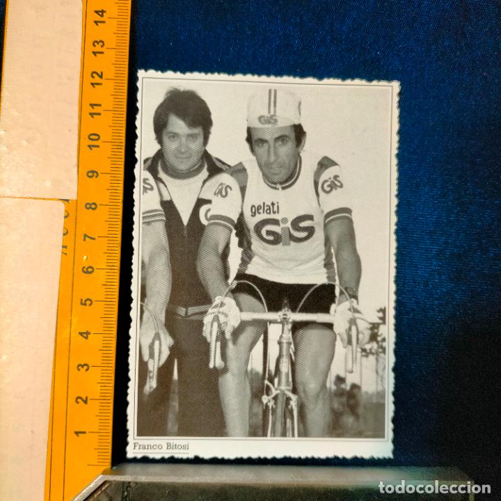 Coleccionismo deportivo: RECORTE TAMA&Ntilde;O MEDIA POSTAL CICLISMO CICLISTAS FAMOSOS : FRANCO BITOSI