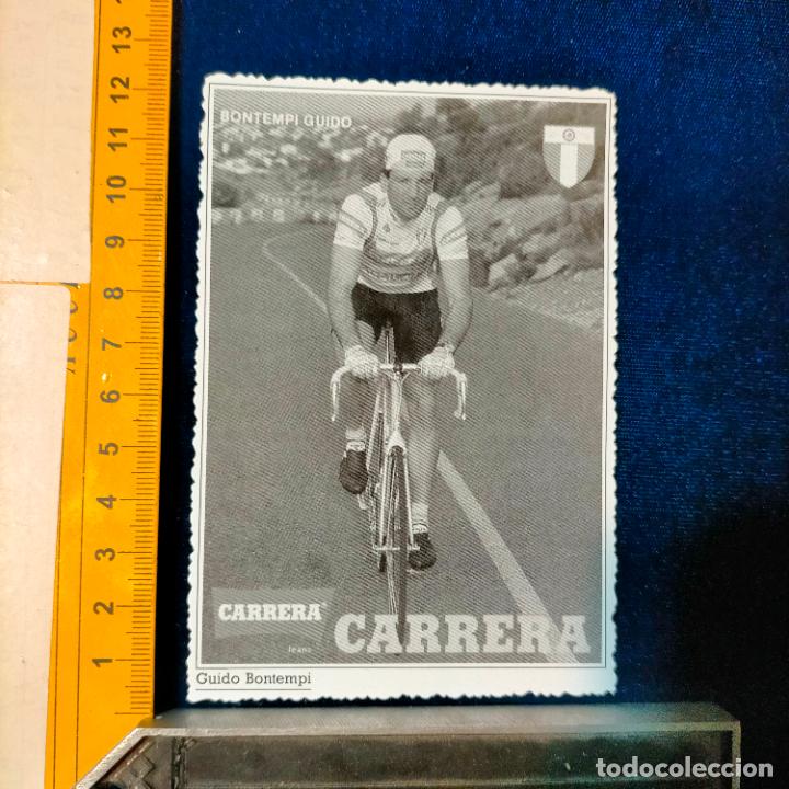 Coleccionismo deportivo: RECORTE TAMA&Ntilde;O MEDIA POSTAL CICLISMO CICLISTAS FAMOSOS : GUIDO BONTEMPI