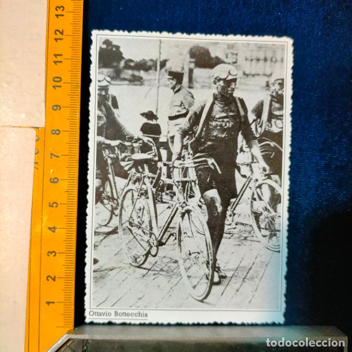 Coleccionismo deportivo: RECORTE TAMA&Ntilde;O MEDIA POSTAL CICLISMO CICLISTAS FAMOSOS : OTTAVIO BOTTECCHIA