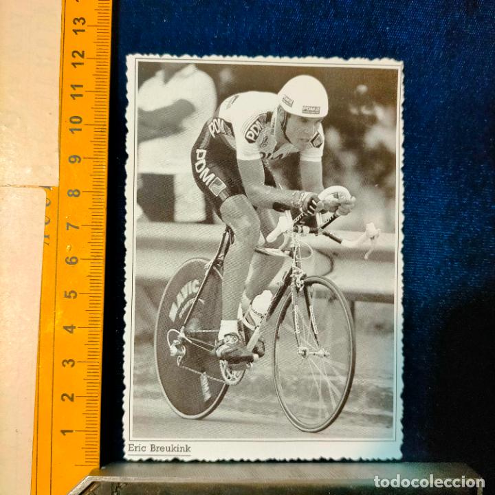 Coleccionismo deportivo: RECORTE TAMA&Ntilde;O MEDIA POSTAL CICLISMO CICLISTAS FAMOSOS : ERIC BREUKINK