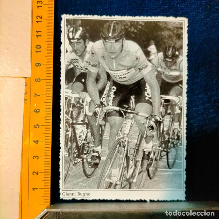 Coleccionismo deportivo: RECORTE TAMA&Ntilde;O MEDIA POSTAL CICLISMO CICLISTAS FAMOSOS : GIANNI BUGNO