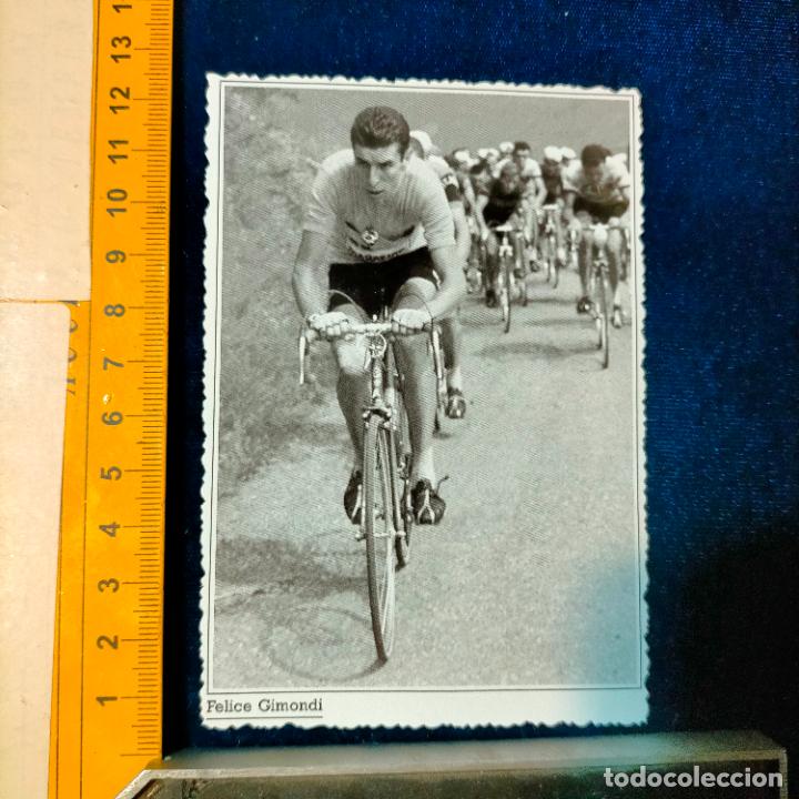 Coleccionismo deportivo: RECORTE TAMA&Ntilde;O MEDIA POSTAL CICLISMO CICLISTAS FAMOSOS : FELICE GIMONDI