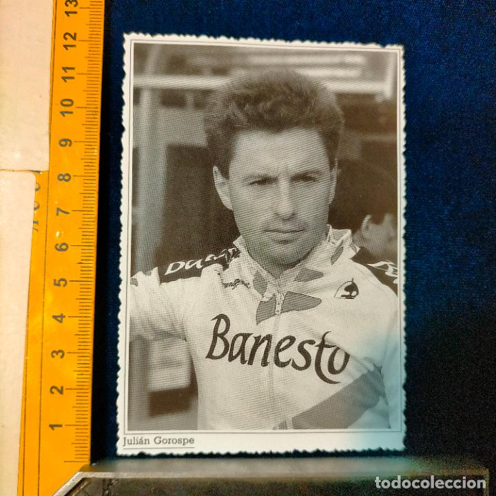 Coleccionismo deportivo: RECORTE TAMA&Ntilde;O MEDIA POSTAL CICLISMO CICLISTAS FAMOSOS : JULIAN GOROSPE