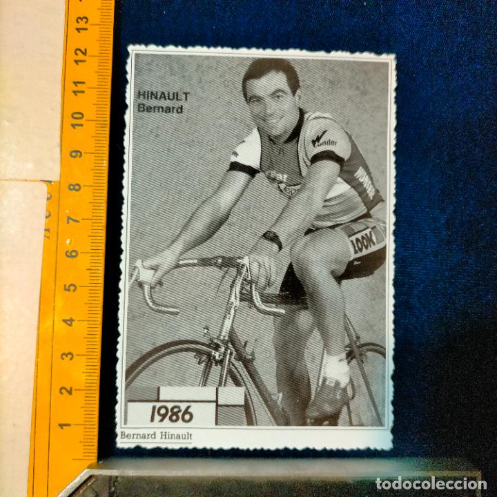 Coleccionismo deportivo: RECORTE TAMA&Ntilde;O MEDIA POSTAL CICLISMO CICLISTAS FAMOSOS : BERNARD HINAULT
