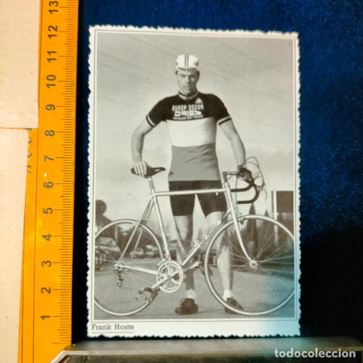 Coleccionismo deportivo: RECORTE TAMA&Ntilde;O MEDIA POSTAL CICLISMO CICLISTAS FAMOSOS : FRANK HOSTE