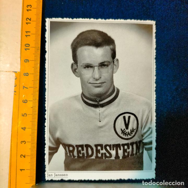 Coleccionismo deportivo: RECORTE TAMA&Ntilde;O MEDIA POSTAL CICLISMO CICLISTAS FAMOSOS : JAN JANSSEN