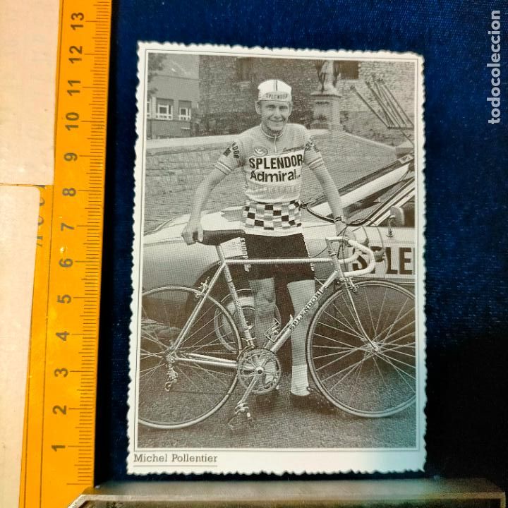 Coleccionismo deportivo: RECORTE TAMA&Ntilde;O MEDIA POSTAL CICLISMO CICLISTAS FAMOSOS : MICHEL POLLENTIER