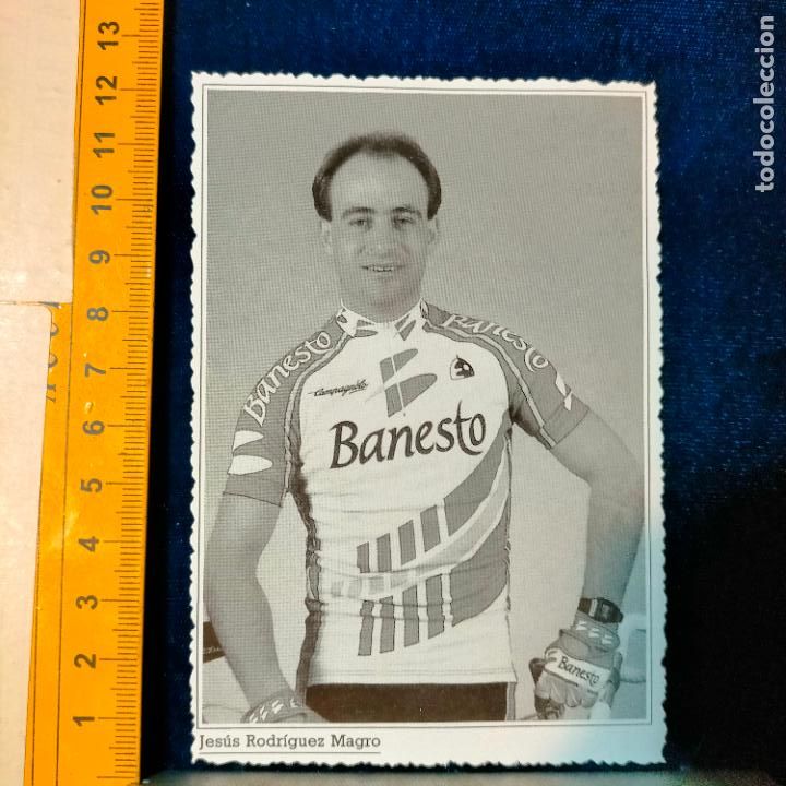 Coleccionismo deportivo: RECORTE TAMA&Ntilde;O MEDIA POSTAL CICLISMO CICLISTAS FAMOSOS : JESUS RODRIGUEZ MAGRO