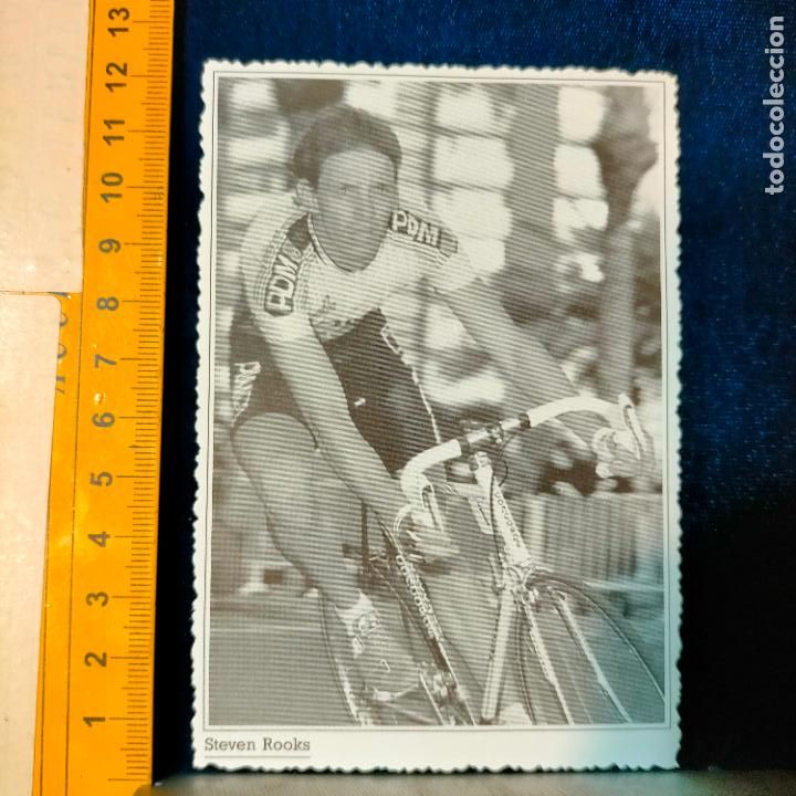 Coleccionismo deportivo: RECORTE TAMA&Ntilde;O MEDIA POSTAL CICLISMO CICLISTAS FAMOSOS : STEVEN ROOKS
