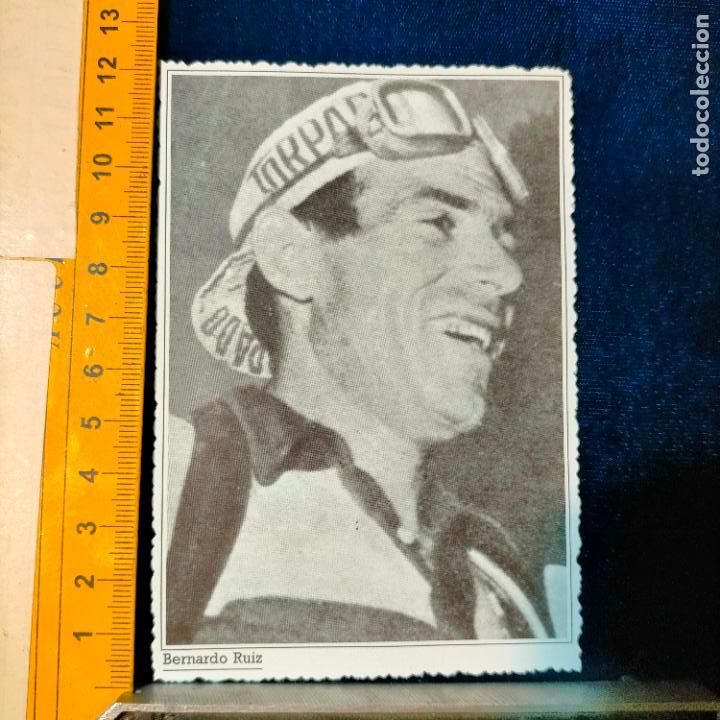 Coleccionismo deportivo: RECORTE TAMA&Ntilde;O MEDIA POSTAL CICLISMO CICLISTAS FAMOSOS : BERNARDO RUIZ
