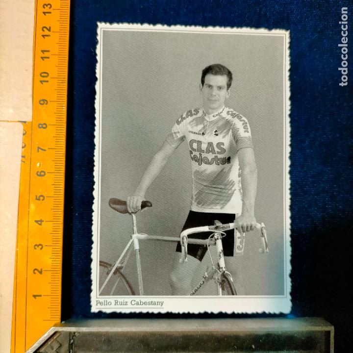 Coleccionismo deportivo: RECORTE TAMA&Ntilde;O MEDIA POSTAL CICLISMO CICLISTAS FAMOSOS : PELLO RUIZ CABESTANY