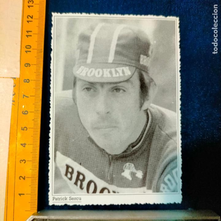 Coleccionismo deportivo: RECORTE TAMA&Ntilde;O MEDIA POSTAL CICLISMO CICLISTAS FAMOSOS : PATRICK SERCU