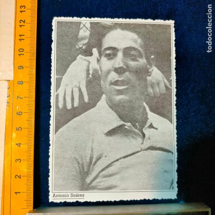 Coleccionismo deportivo: RECORTE TAMA&Ntilde;O MEDIA POSTAL CICLISMO CICLISTAS FAMOSOS : ANTONIO SUAREZ