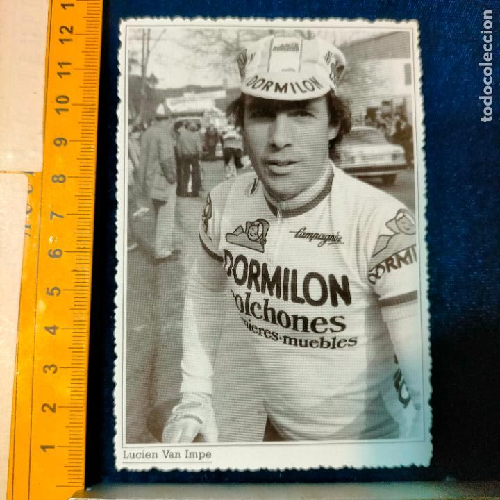 Coleccionismo deportivo: RECORTE TAMA&Ntilde;O MEDIA POSTAL CICLISMO CICLISTAS FAMOSOS : LUCIEN VAN IMPE