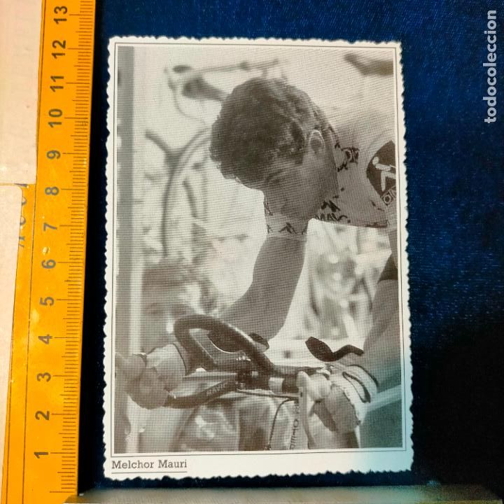 Coleccionismo deportivo: RECORTE TAMA&Ntilde;O MEDIA POSTAL CICLISMO CICLISTAS FAMOSOS : MELCHOR MAURI