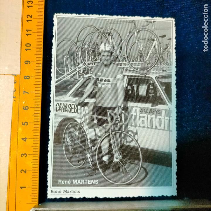Coleccionismo deportivo: RECORTE TAMA&Ntilde;O MEDIA POSTAL CICLISMO CICLISTAS FAMOSOS : RENE MARTENS