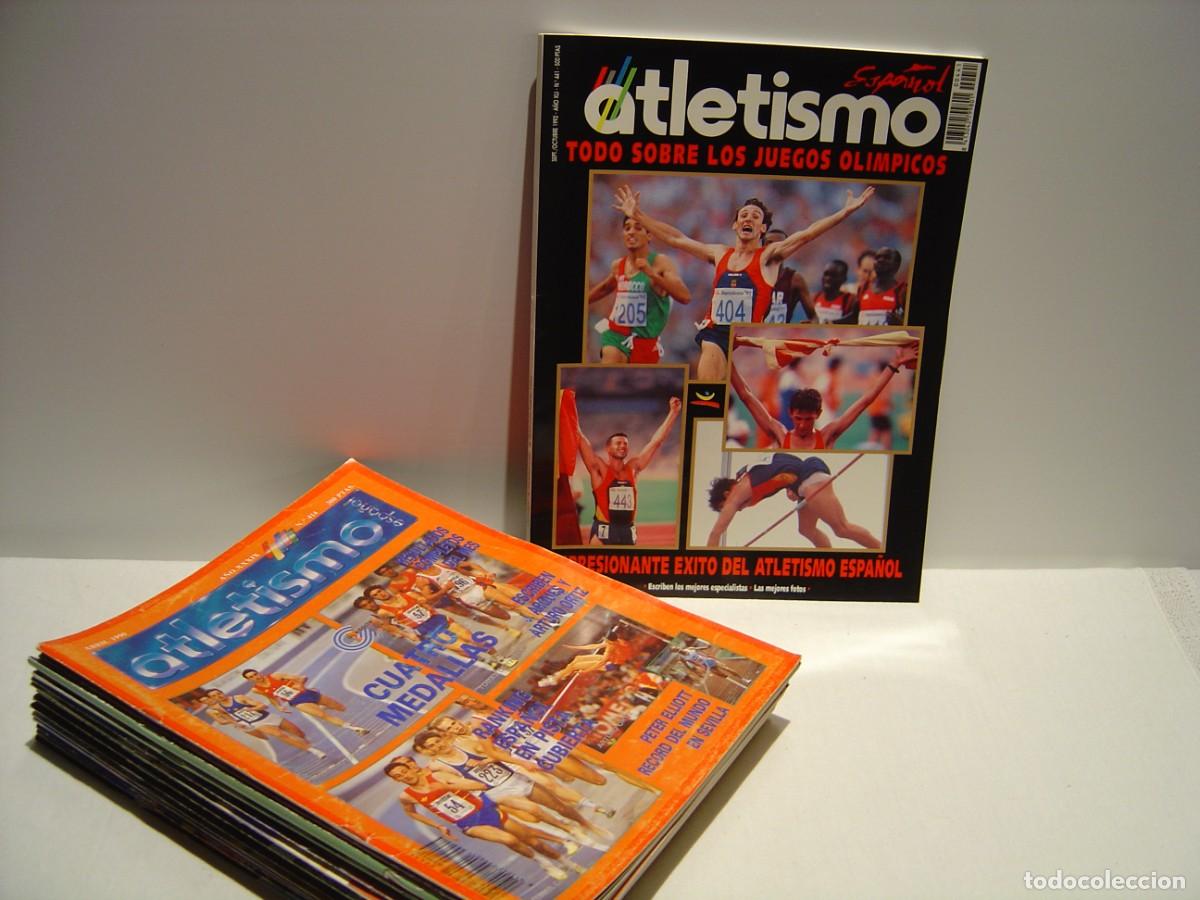 Colecionismo desportivo: LOTE 15 REVISTAS ATLETISMO ESPA&Ntilde;OL