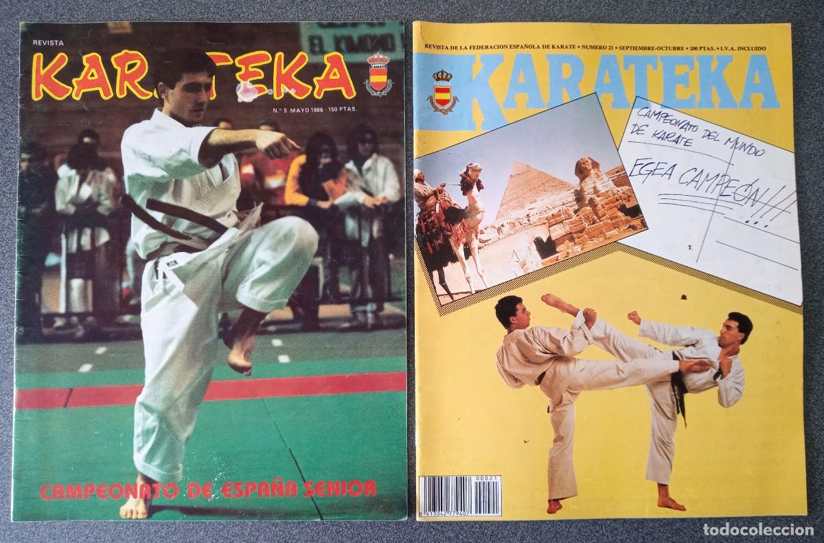 Collezionismo sportivo: Lote revistas Karateka