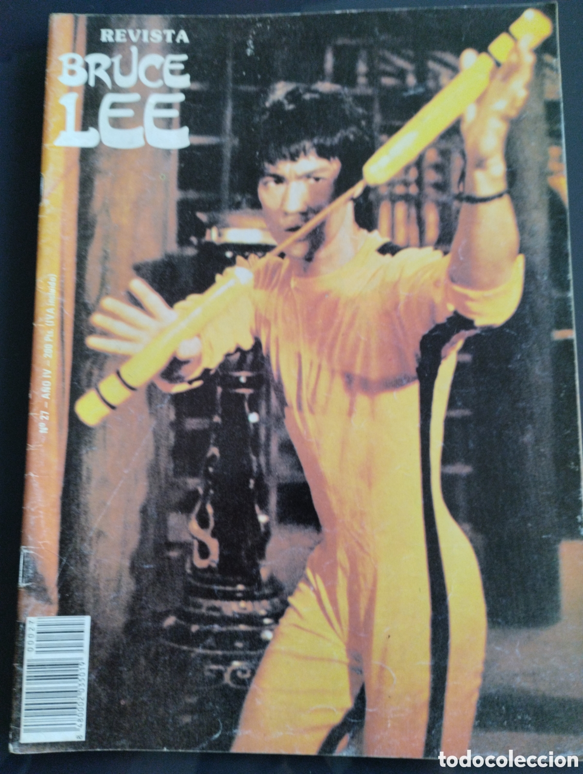 Coleccionismo deportivo: REVISTA BRUCE LEE 27 con poster