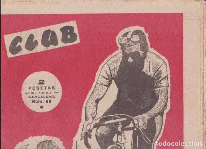 Sammelleidenschaft Sport: CLUB REVISTA POPULAR DE TODOS Y PARA TODOS - 1954