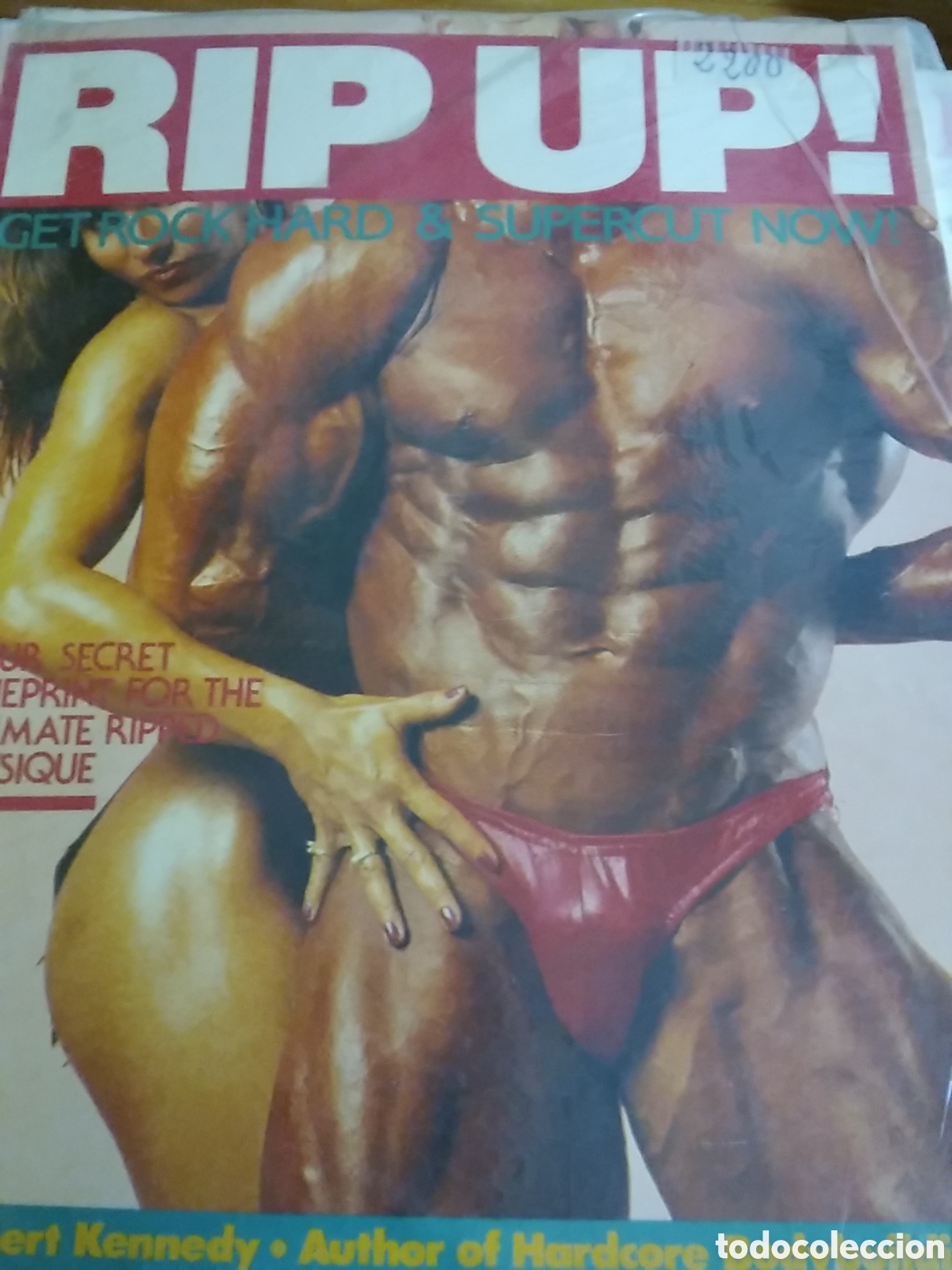 Sammelleidenschaft Sport: Rip Up Ponerse duro libro revista musculaci&oacute;n americano