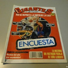 Coleccionismo deportivo: REVISTA GIGANTES DEL BASKET Nº 236 AÑO 1990 CON POSTER