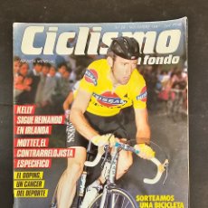 Coleccionismo deportivo: REVISTA CICLISMO A FONDO Nº 25 1987 POSTER LUCHO HERREREA CAFE COLOMBIA 87-KELLY-LEJARRETA-PINO
