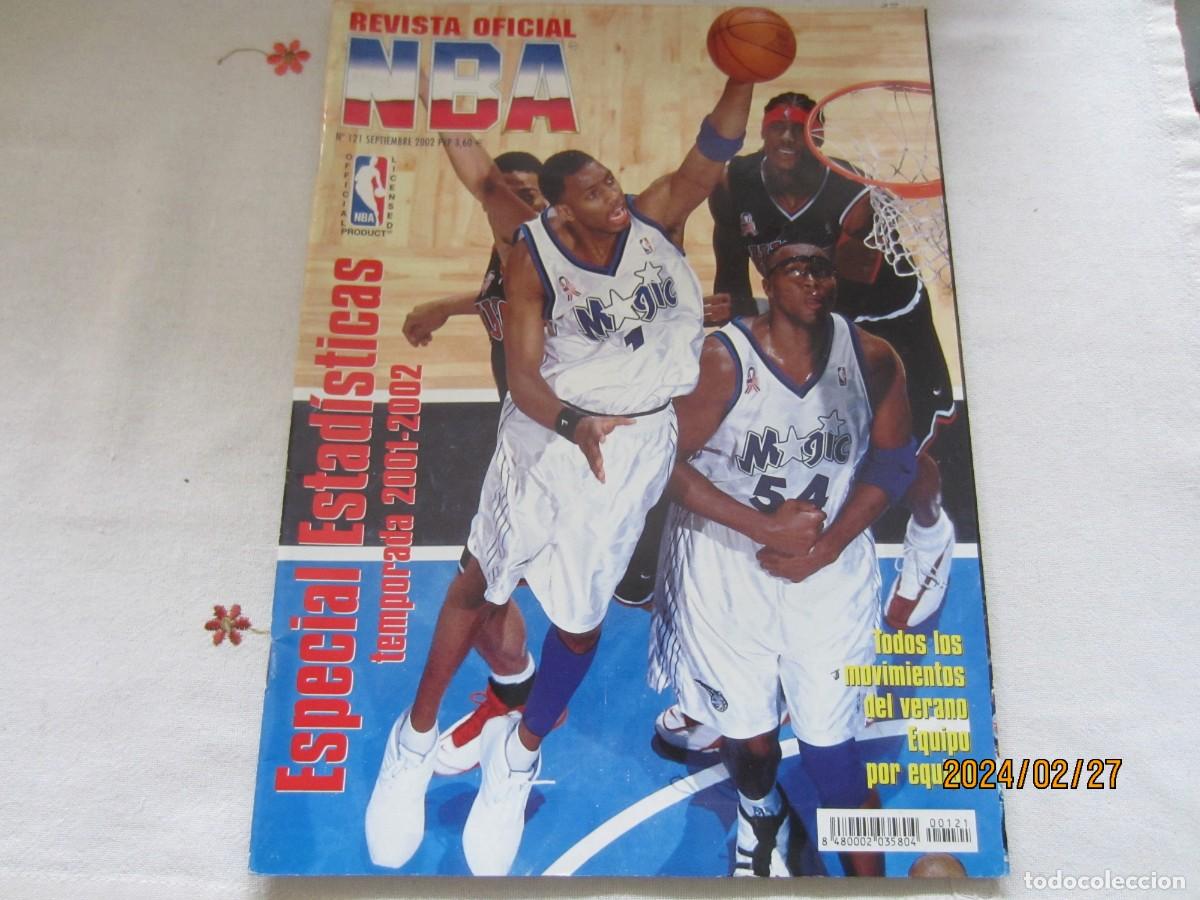 Coleccionismo deportivo: REVISTA OFICIAL NBA - N-121