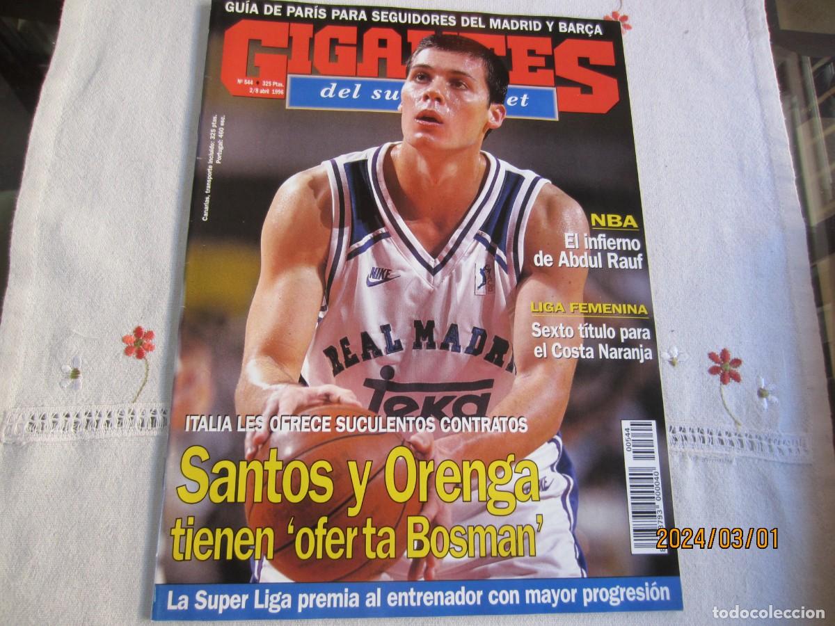 Coleccionismo deportivo: REVISTA GIGANTES N-544