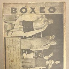 Coleccionismo deportivo: REVISTA BOXEO N° 542 (1935). MERLO PRECISO, FILLO ECHEVERRIA, MARTÍNEZ DE ALFARA, IGNACIO ARA, FÉLIX