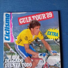 Coleccionismo deportivo: REVISTA CICLISMO A FONDO Nº 4 PERICO DELGADO GUIA TOUR DE FRANCIA 89
