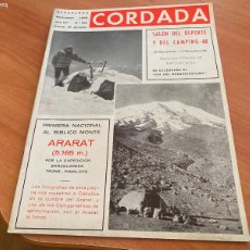 Coleccionismo deportivo: CORDADA Nº 152 1968 ARARAT, COSTABONA, TOSSA MONTBUI, PIC RODO L'ESTANYET (COIB232)