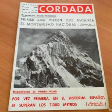 Coleccionismo deportivo: CORDADA Nº 160 1969 EXPEDICION AL KINDU -KUSH, EXPEDICION ANDES, VALLS DE CARDO (COIB232)