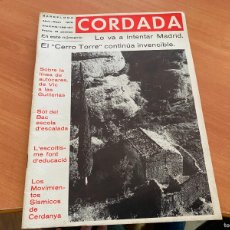 Coleccionismo deportivo: CORDADA Nº 166 - 167 1970 CERRO TORRE, MOVIMIENTOS SISMICOS CERDANYA, NURIA SET CASES (COIB232)