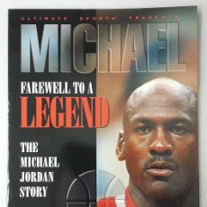 Coleccionismo deportivo: MICHAEL JORDAN - REVISTA/LIBRO ''FAREWELL TO A LEGEND'' (1999) - NBA
