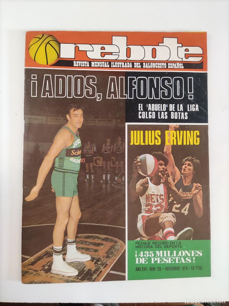 Collectionnisme sportif: Revista Rebote 178 Poster CD Manresa Noviembre 1976