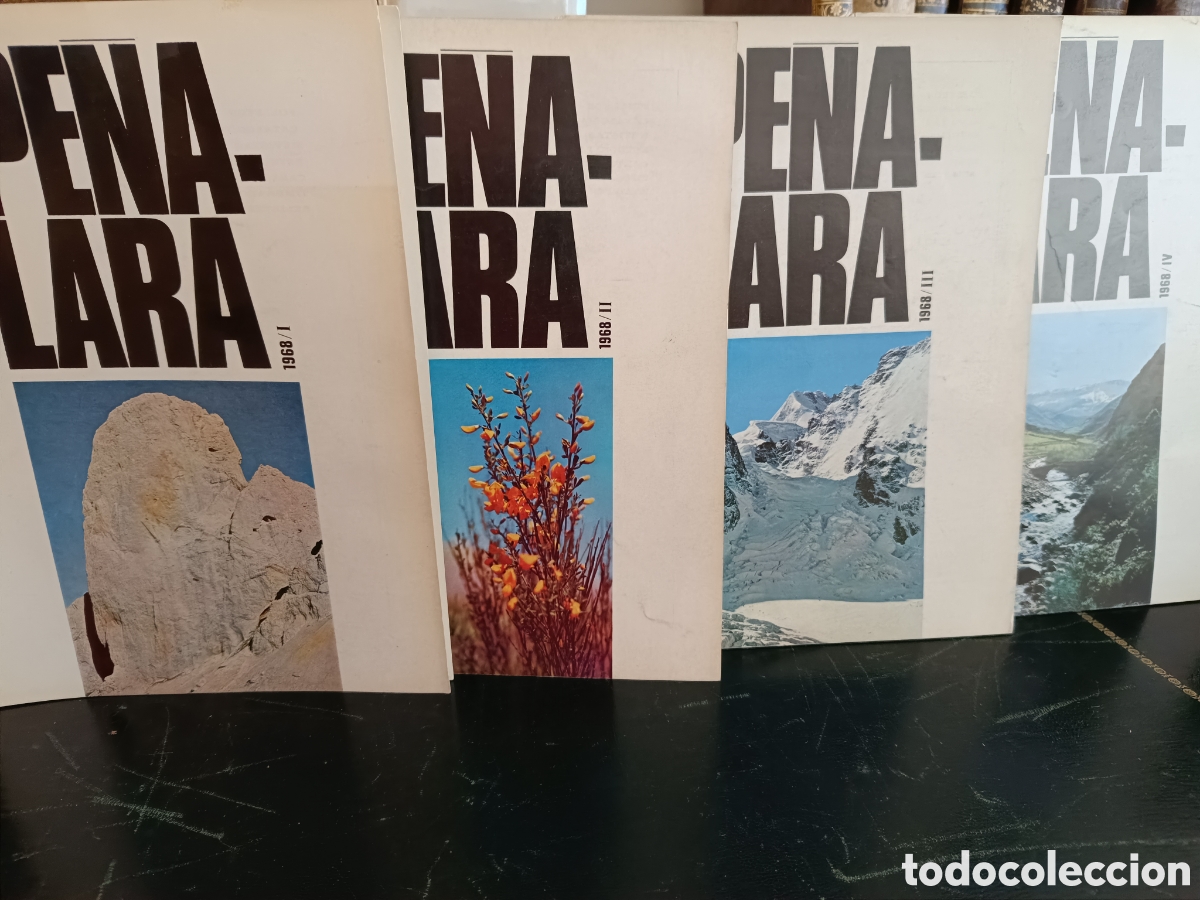 Coleccionismo deportivo: PE&Ntilde;ALARA, REVISTA DE MONTA&Ntilde;A Y ESQUI DE LA REAL SOCIEDAD ESPA&Ntilde;OLA DE ALPINISMO, 1968 COMPLETO