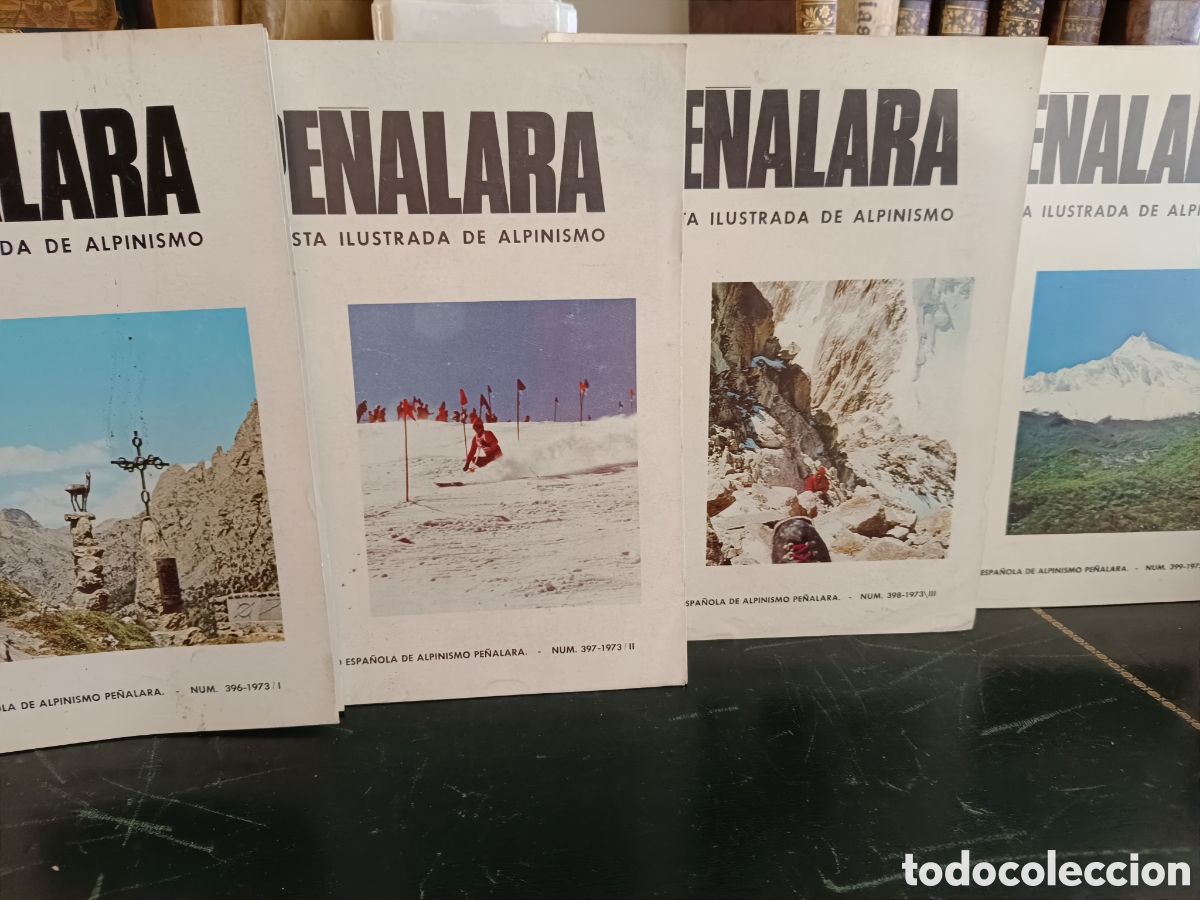 Coleccionismo deportivo: PE&Ntilde;ALARA, REVISTA DE MONTA&Ntilde;A Y ESQUI DE LA REAL SOCIEDAD ESPA&Ntilde;OLA DE ALPINISMO, 1973 COMPLETO