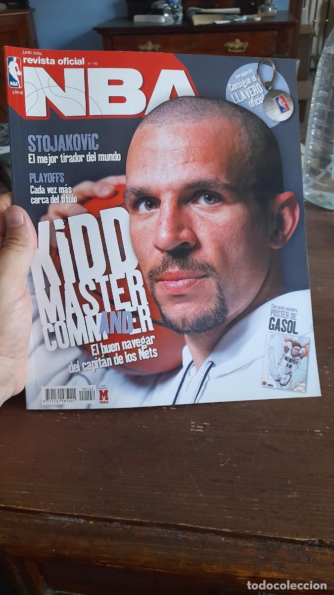 Coleccionismo deportivo: Revista oficial NBA Baloncesto 142 Peny Hardaway Peja Stojakovic Jason Kidd Marty Blake