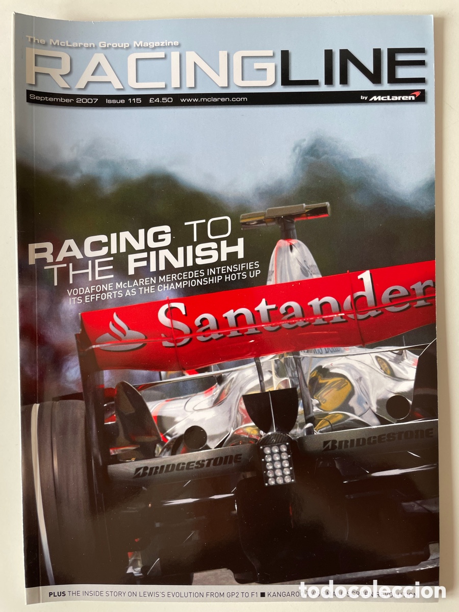 Sports collectibles: Revista Racingline by McLaren #115 09/2007