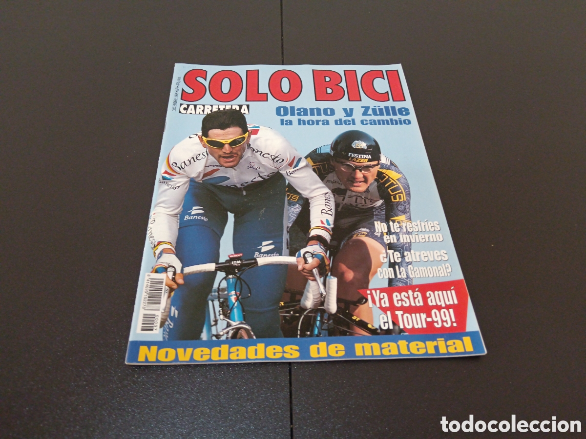 Sammelleidenschaft Sport: REVISTA SOLO BICI N&Uacute;MERO 7 A&Ntilde;O 1998 OLANO Y Z&Uuml;LLE LA HORA DEL CAMPE&Oacute;N P&Oacute;STER GIANNI BUGNO