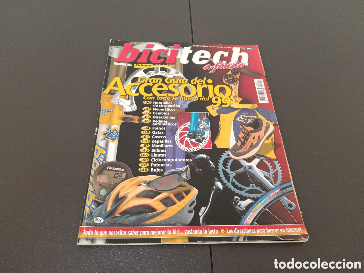 Sammelleidenschaft Sport: REVISTA BICITECH N&deg; 5 A&Ntilde;O 1999 GRAN GU&Iacute;A DEL ACCESORIO