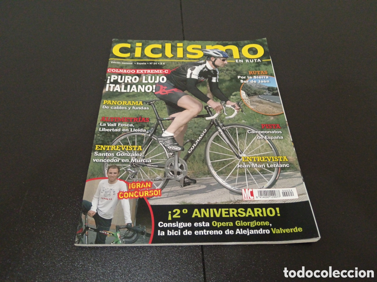 Coleccionismo deportivo: REVISTA CICLISMO EN RUTA N&Uacute;MERO 24 SANTOS GONZ&Aacute;LEZ VENCEDOR EN MURCIA