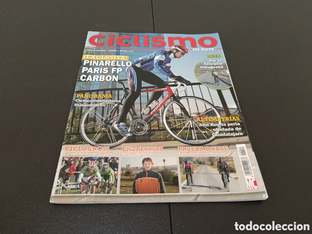 Coleccionismo deportivo: REVISTA CICLISMO EN RUTA N&Uacute;MERO 22 PINARELLO PAR&Iacute;S FP CARBON