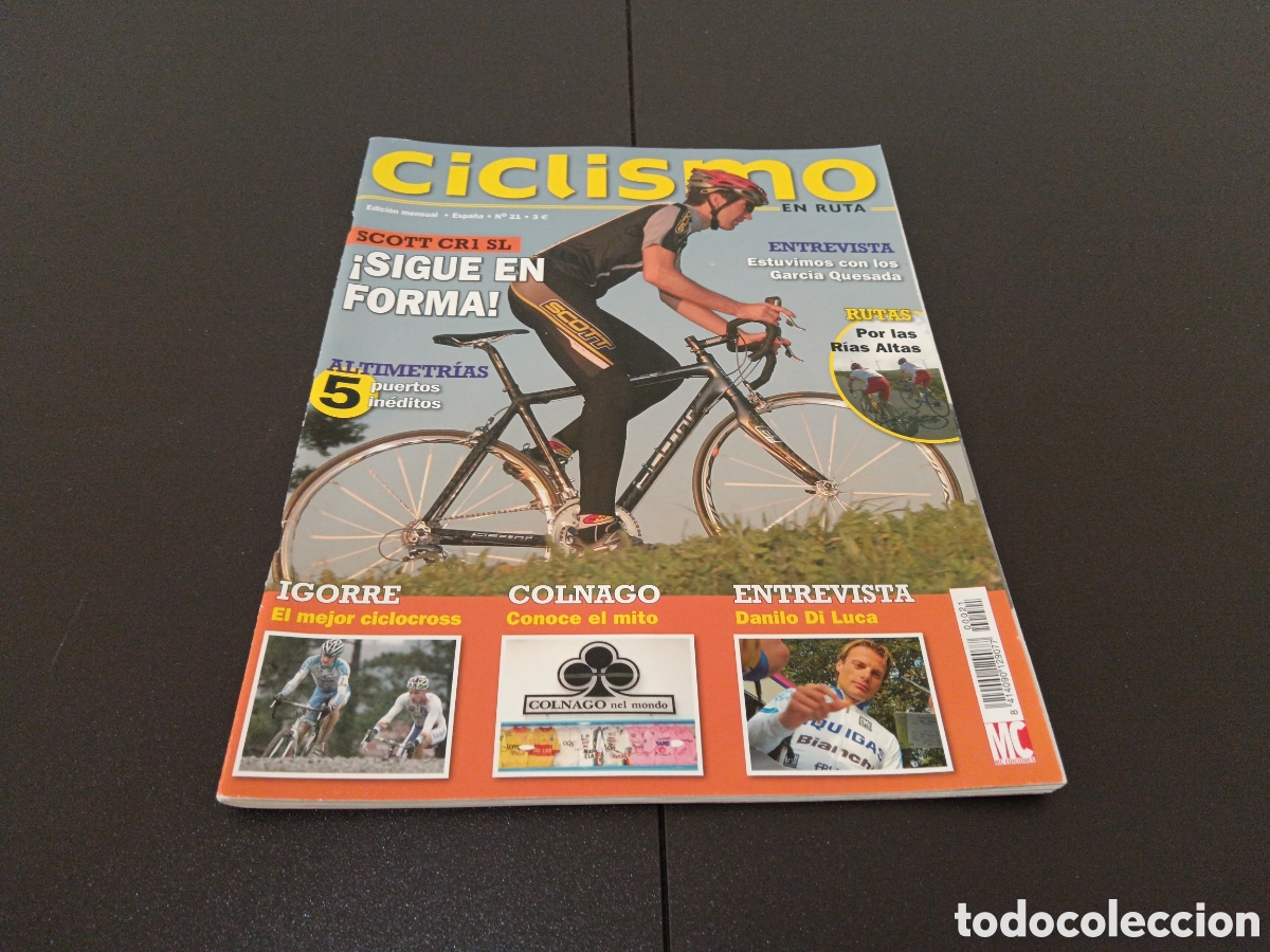 Coleccionismo deportivo: REVISTA CICLISMO EN RUTA N&Uacute;MERO 21 SCOTT CR1 SL SIGUE EN FORMA
