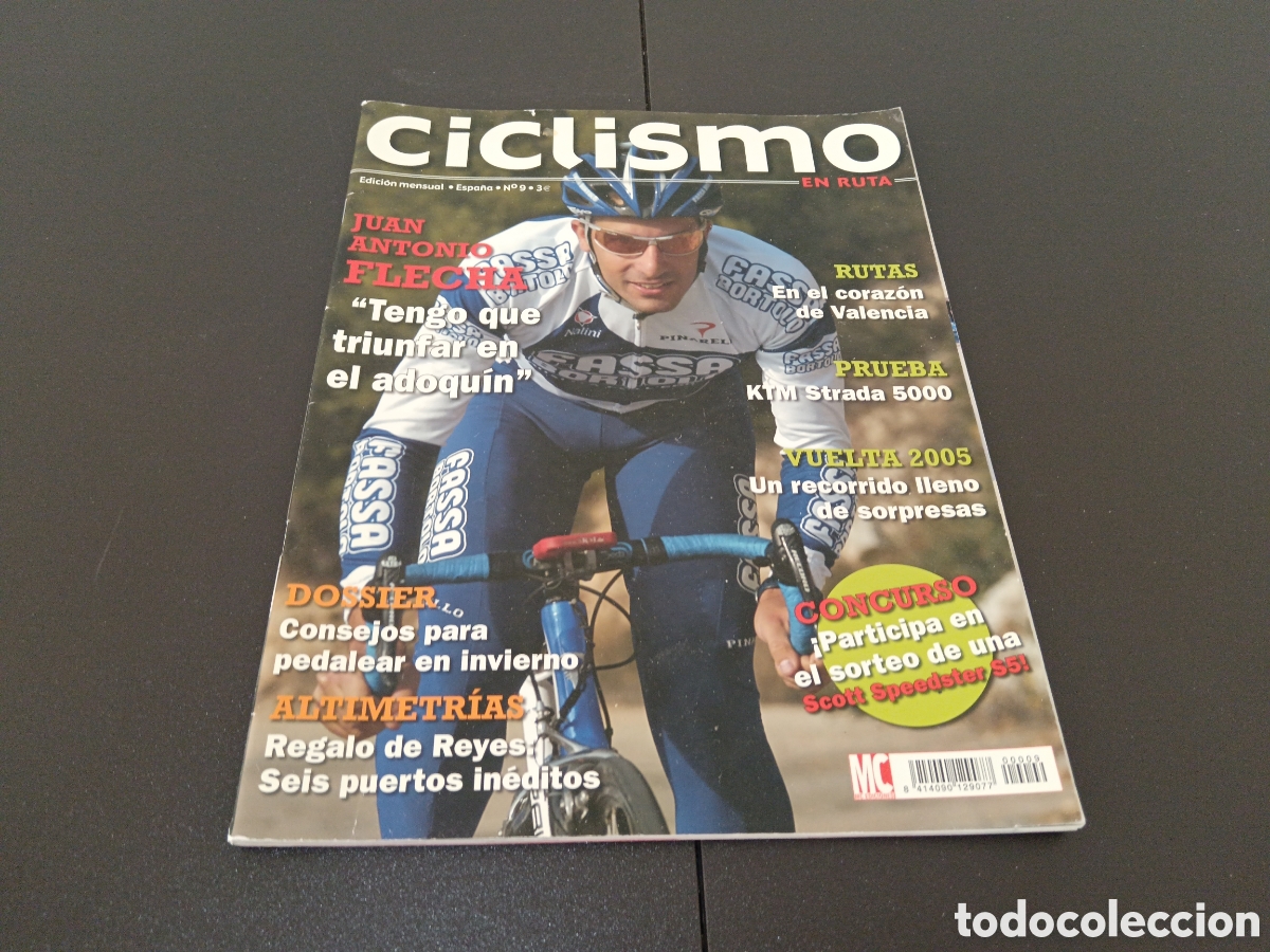 Coleccionismo deportivo: REVISTA CICLISMO EN RUTA N&Uacute;MERO 9 JUAN ANTONIO FLECHA TENGO QUE TRIUNFAR EN EL ADOQU&Iacute;N