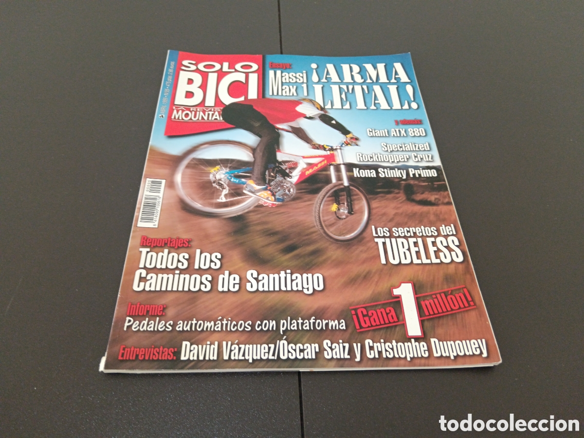 Sammelleidenschaft Sport: REVISTA SOLO BICI N&Uacute;MERO 95 A&Ntilde;O 1999 DAVID V&Aacute;ZQUEZ &Oacute;SCAR SAIZ Y CRISTOPHE DUPOUEY