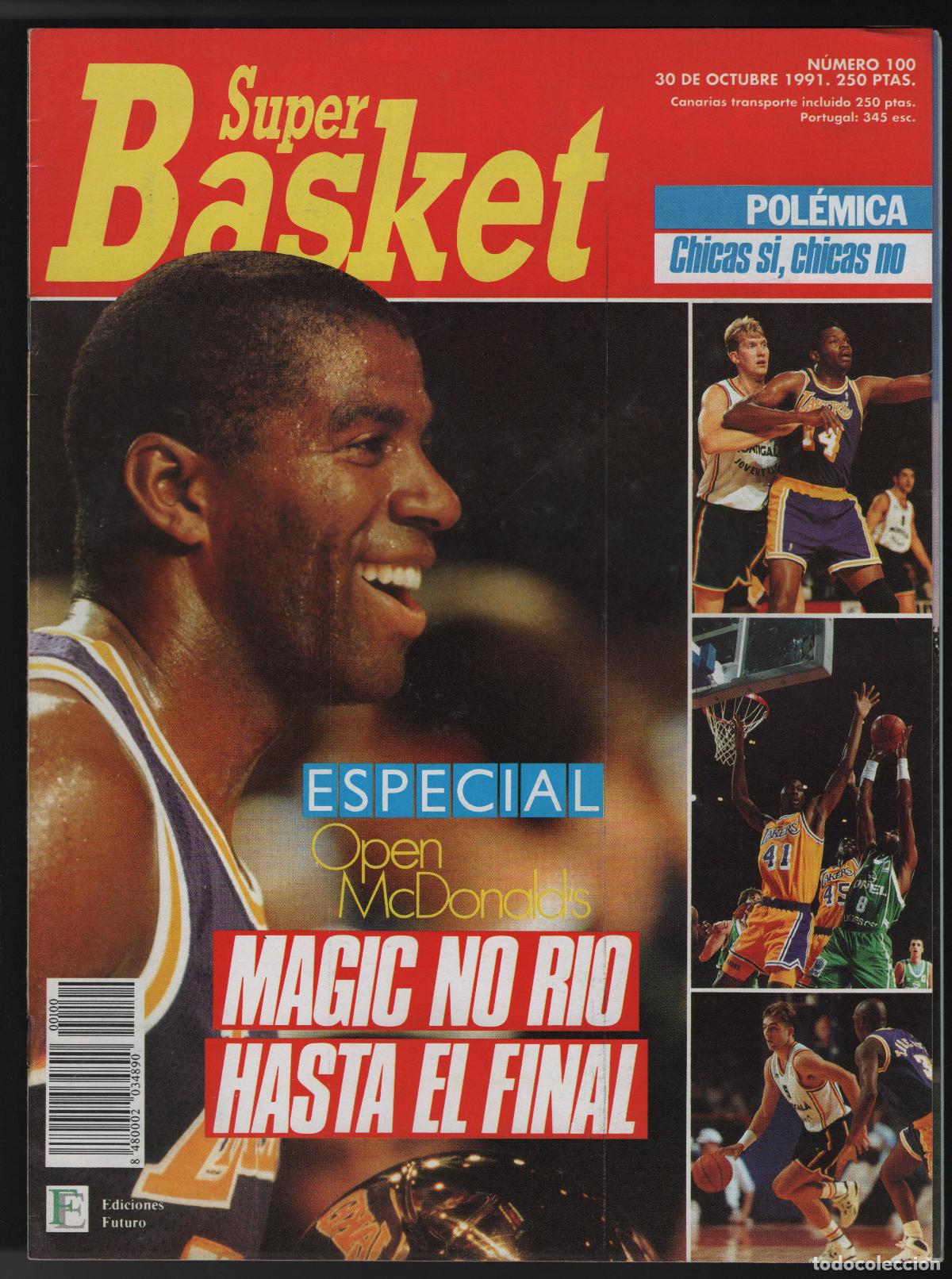 Coleccionismo deportivo: SUPER BASKET N&ordm; 100 - 30 OCTUBRE 1991