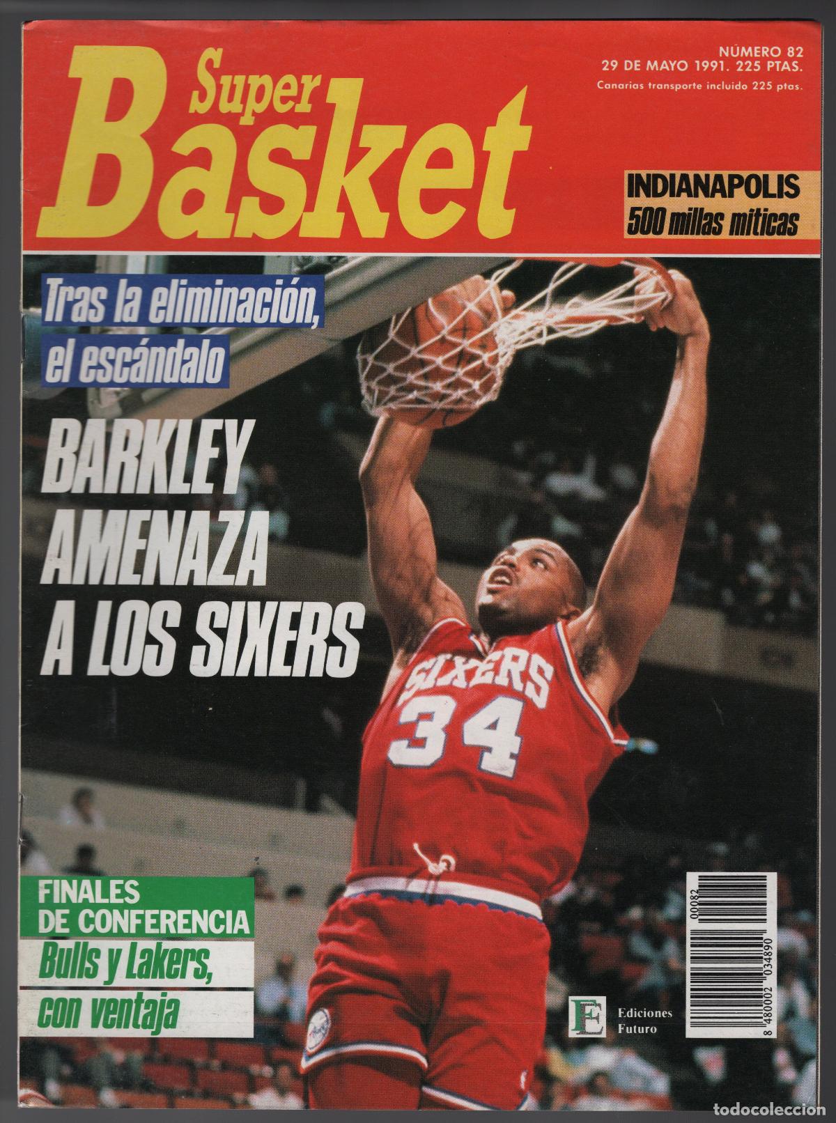 Coleccionismo deportivo: SUPER BASKET N&ordm; 82 - 29 MAYO 1991 (SIN POSTER CENTRAL)